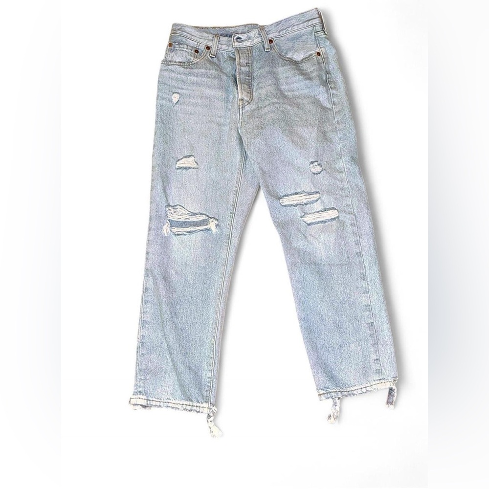 Levi's Classic Blue Denim Jeans 501s